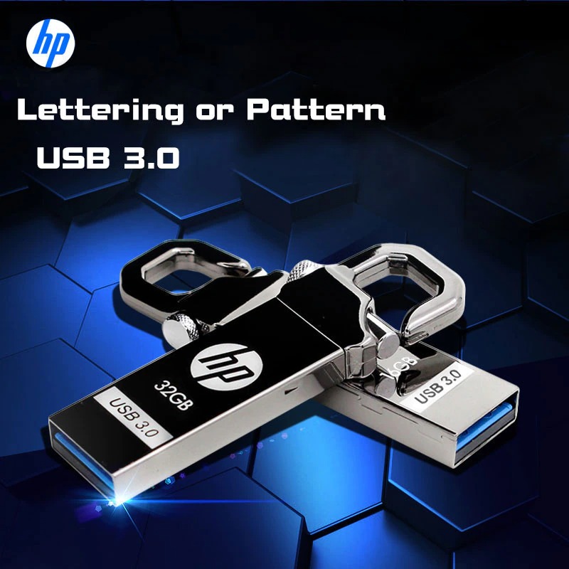 HP 8/16/32/64 GB USB High Speed 3.1 Flash Memory Stick USB Drive Metal