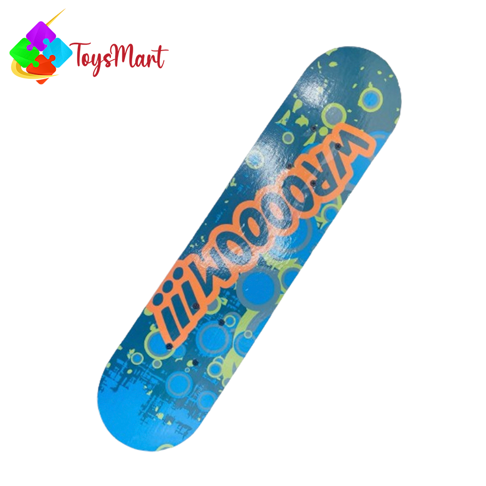 Skateboards By The Toys Mart For Adults Youths Teens Kids Girls Boys Beginners 23x6 Inches by Skate Boards 7 Layers Deck Maple Wood Longboards - Black