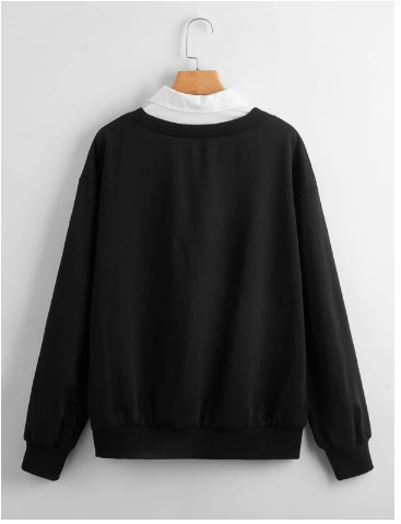 Simple Pullover Sweatshirt For Men and Women