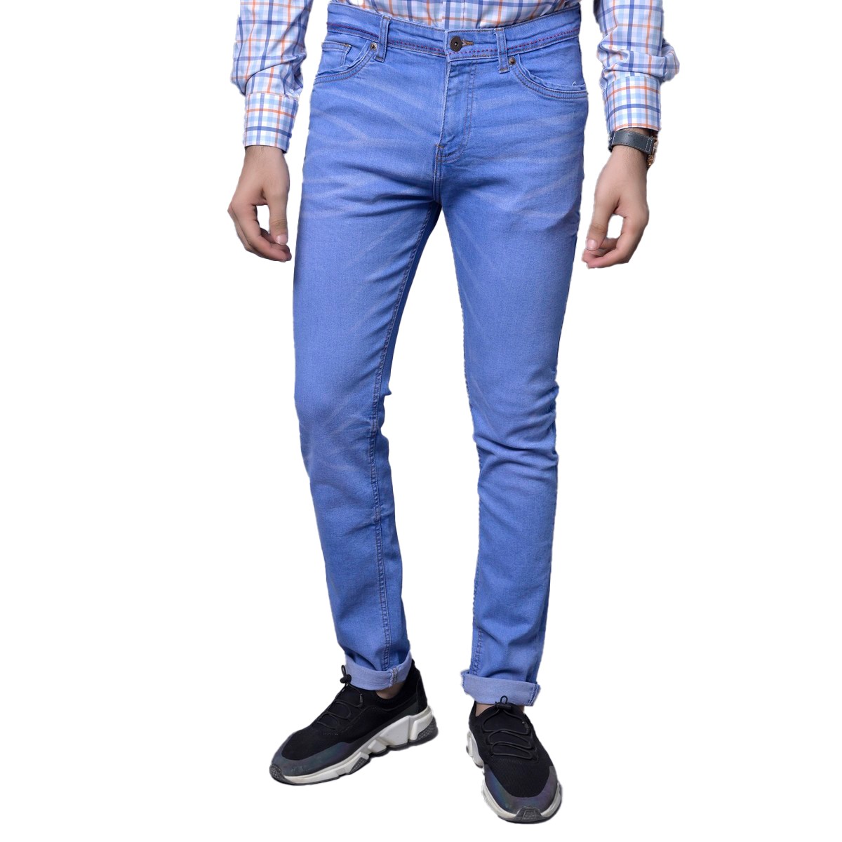 Top Fitters Smart Fit Stretchable Denim 