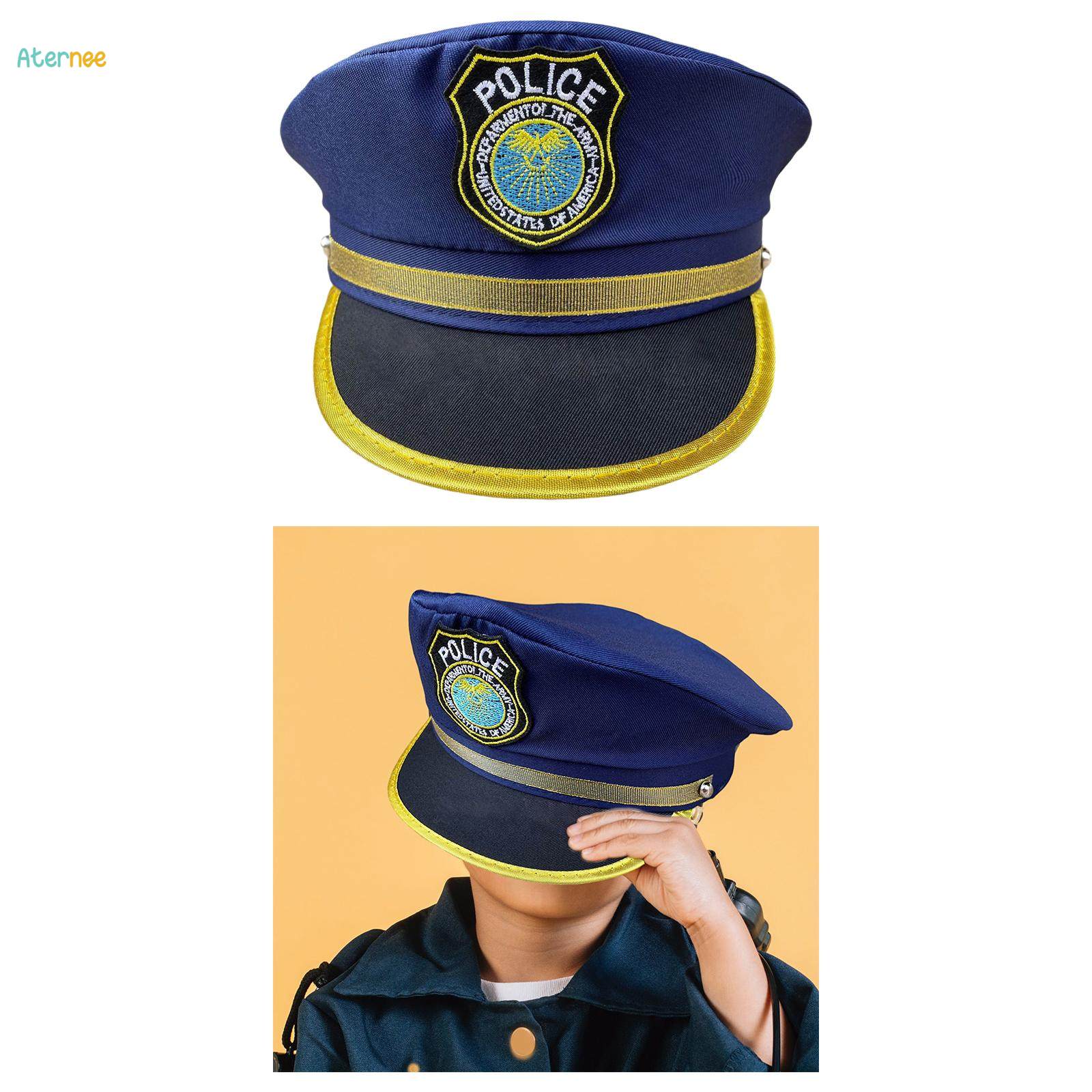 Children Police Hat Photo Prop Headdress Role Play Hat for Performance ...