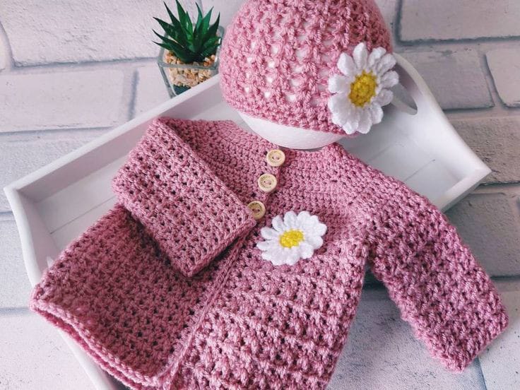 Easy Crochet Handmade Crochet Sweater Design For Baby Girl Baby