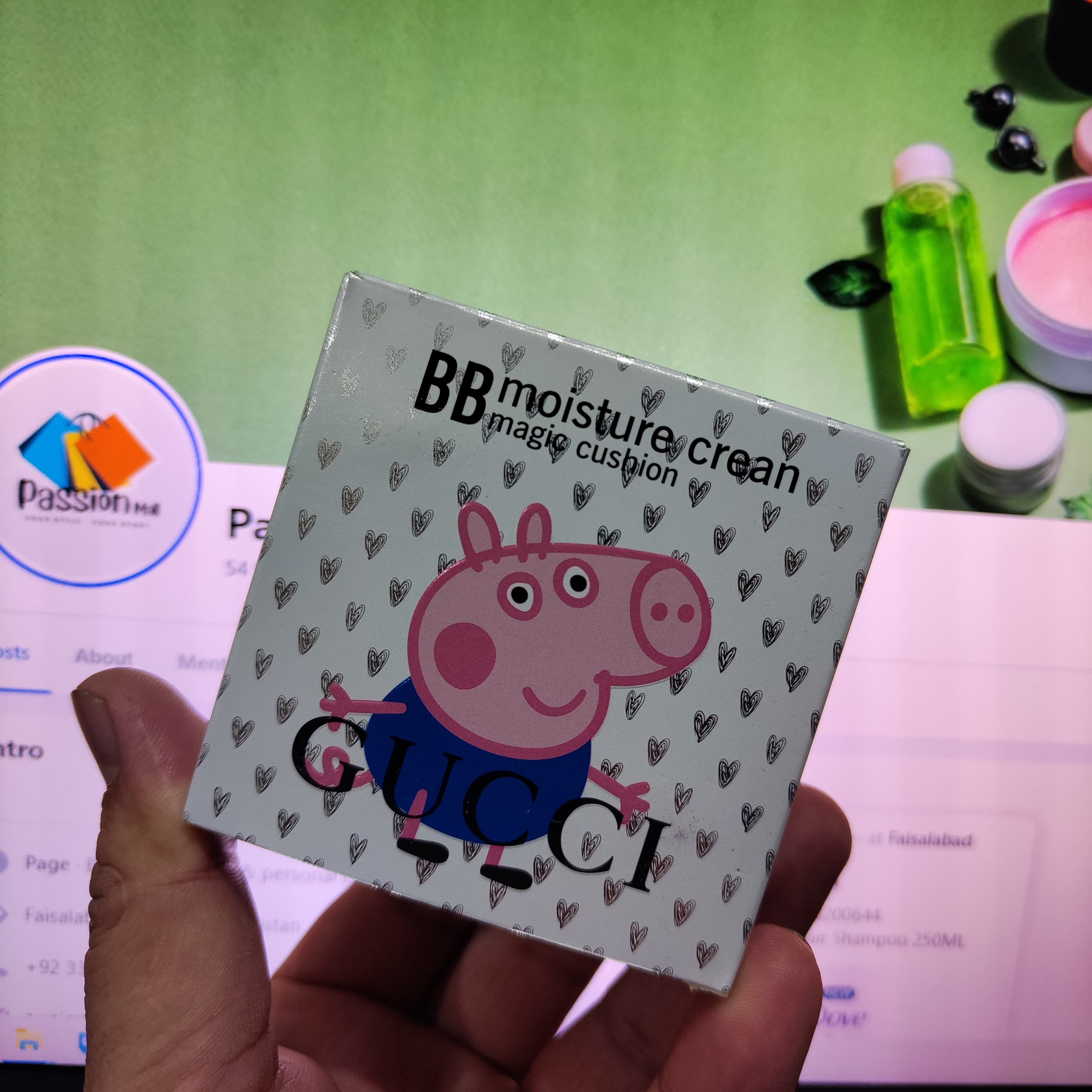 BB Cushion Moisture Cream With Extra Refil