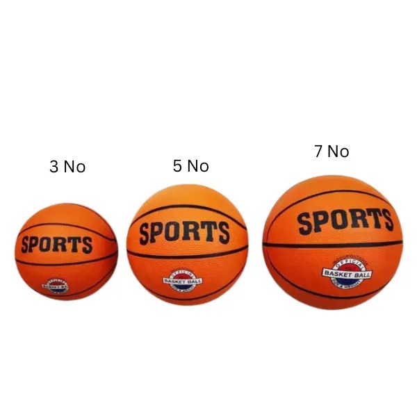 Premium Quality Basketball for Kids and Adults High Quality Durable Ball Size 3, Size 5 and Size 7 Best Gift for Kids