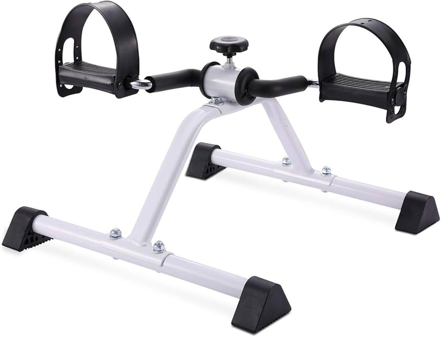 Mini Cycle Pedal Exerciser Machine - Portable Under Desk Fitness Bike for Arms And Legs