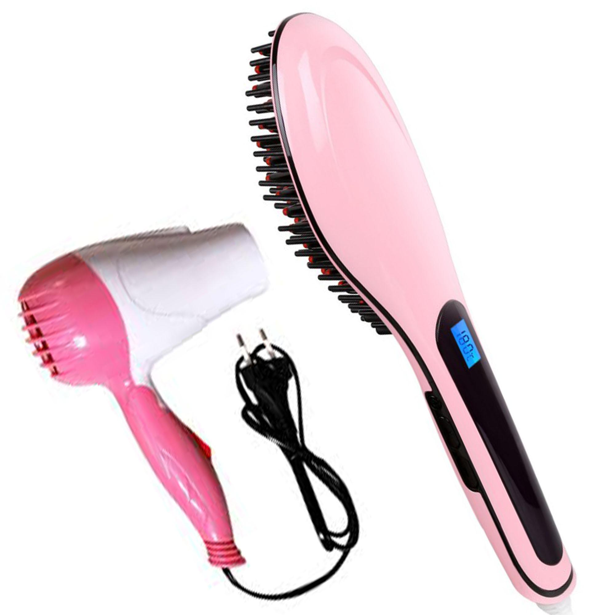 hair straightener brush daraz