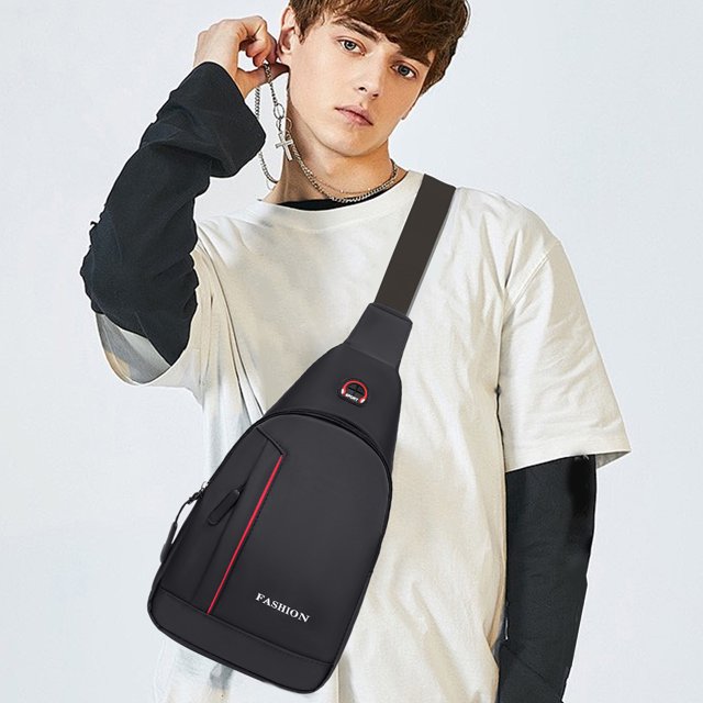 parashoot  material Fashion Man Small Chest Bag Phone Pocket Cross Body Shoulder Fanny Pack Male and female Handbag Outdoor Neck Side Crossbody Gym Bags male female stylish top quality best design quality