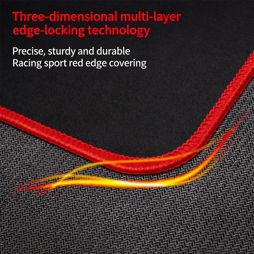 Premium Rubber Mouse Pad – Portable Rollable Gaming Mouse Mat, Non-Slip Base, Washable Soft Desk Pad for Laptop, Computer & Office Use