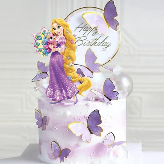 Disney Princess Cake Toppers Rapunzel Cupcake Toppers Printable Download