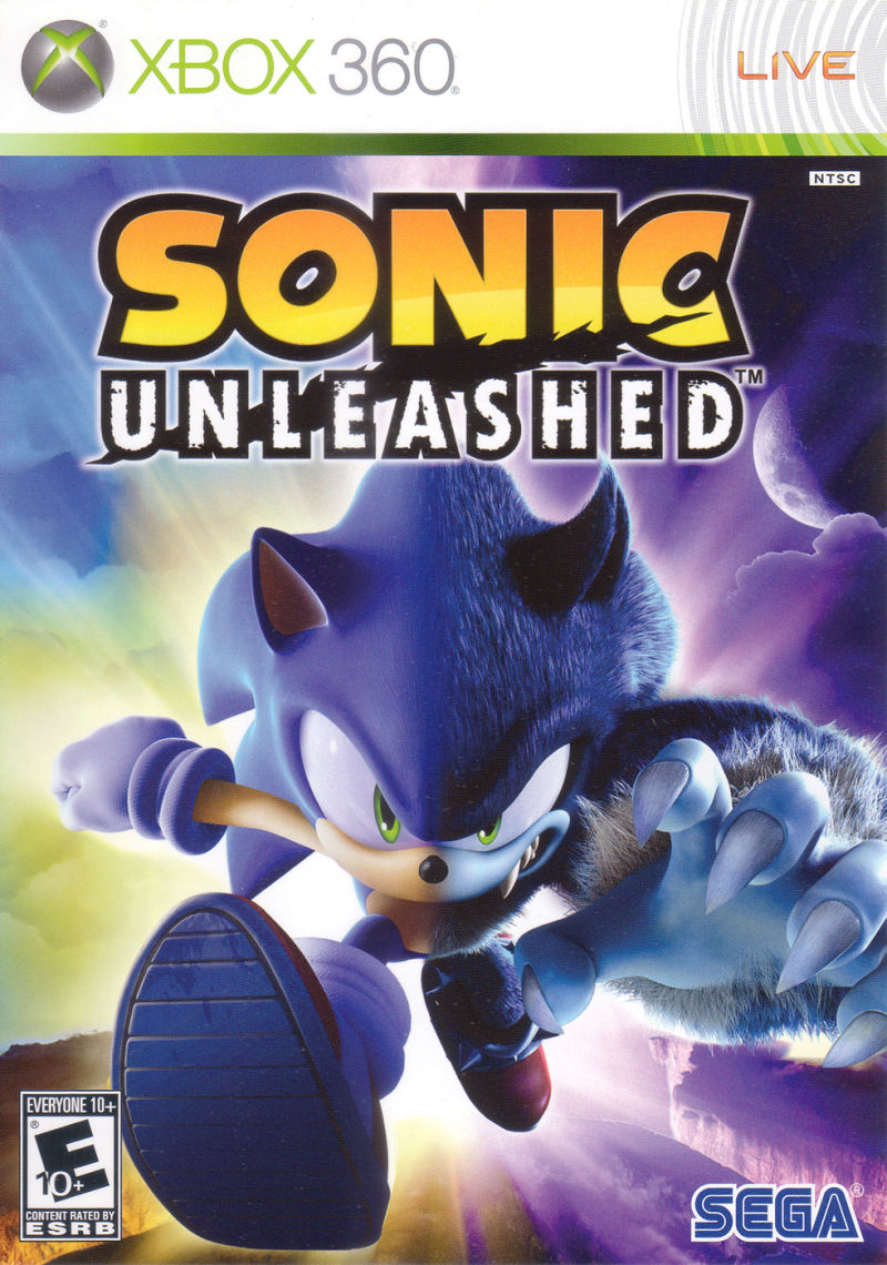 Sonic Unleashed game for Xbox 360 JTAG Modified System Daraz.pk