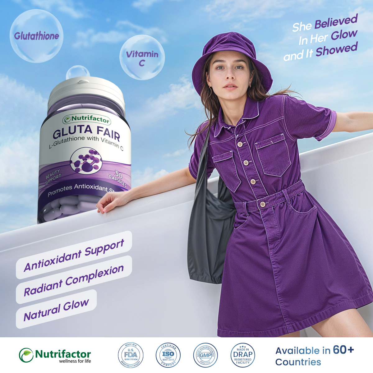 lumi glutathione capsule review how to take lumi glutathione Beauty Vault Lumi 24H Glutathione 60 Capsules  Benefits: Skin Brightening: Helps lighten dark spots and even out skin  tone. Anti-Aging: Reduces signs of aging such as fine