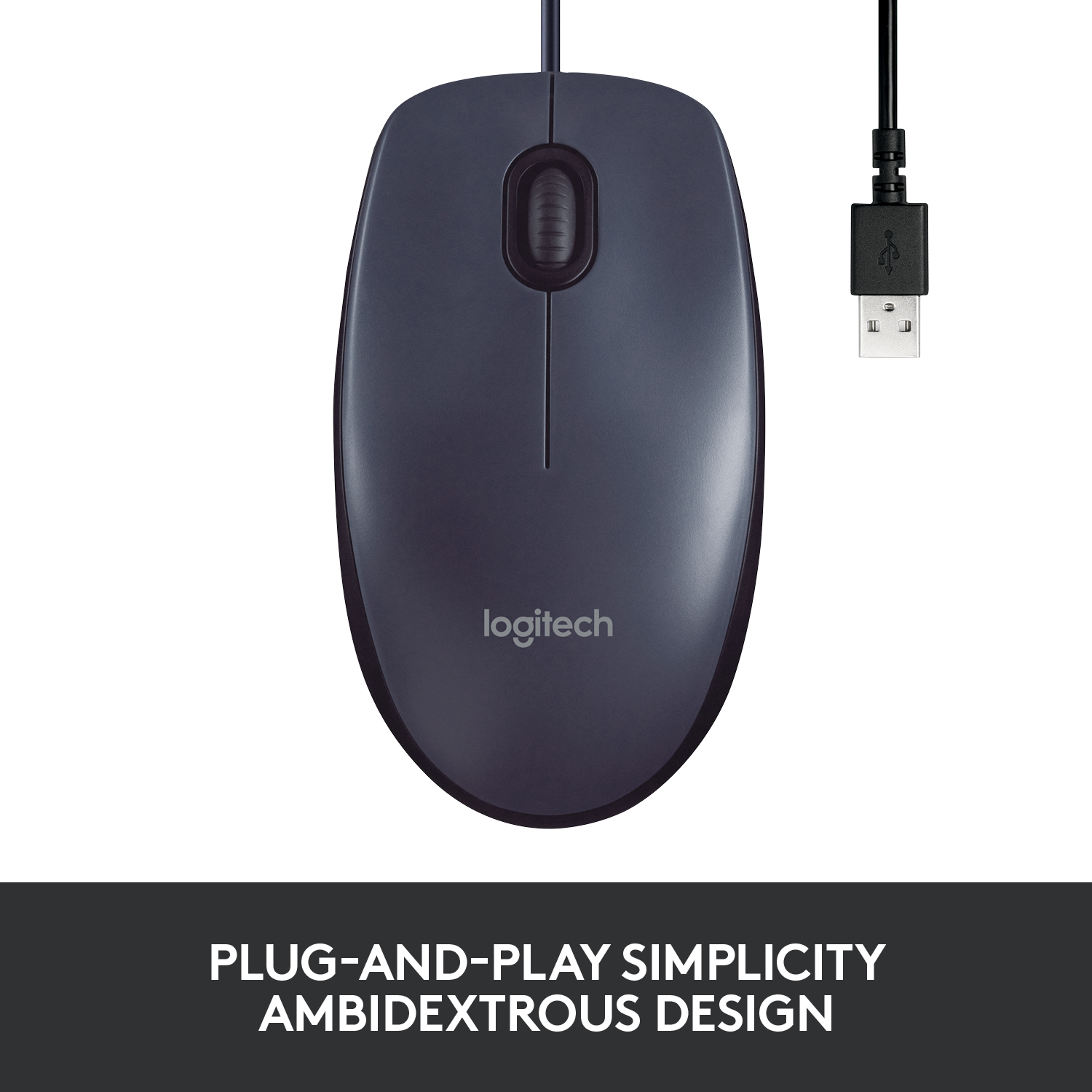 Logitech B100 USB Optical Mouse