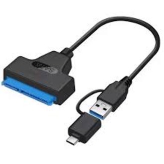 USB 3.0 to SATA 2.5" inch SSD / HDD Cable Converter / Hard Disk Adapter / Driver Free / Direct Plug and Play / Upto 5 Gbps Fast Data Transfer Speed / Mobile OTG / Laptop / PC