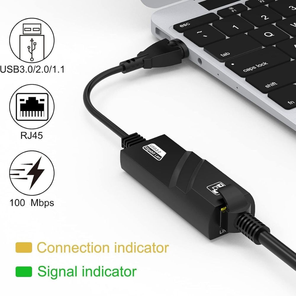 USB TO LAN 2.0 / USB LAN 3.0 Gigabit Ethernet Connector