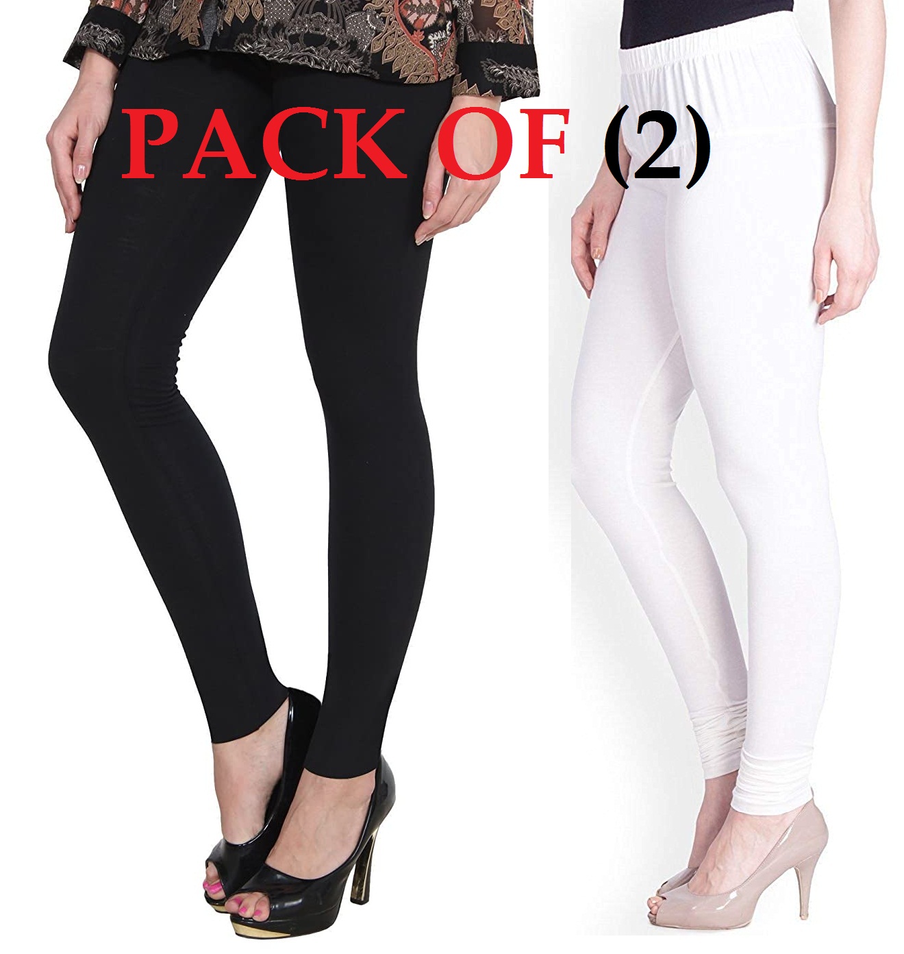 Soft Cotton Tights Black \u0026 White Size 