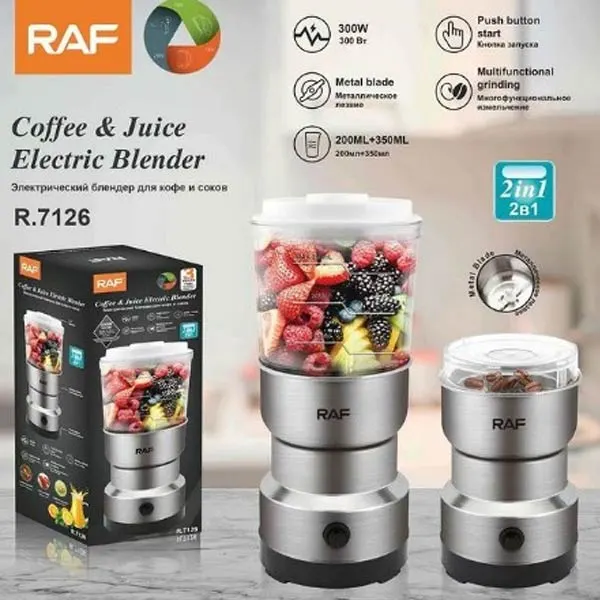 RAF 2 IN 1Juicer Blender Juicer Blender Grinder Set of 2 Blender