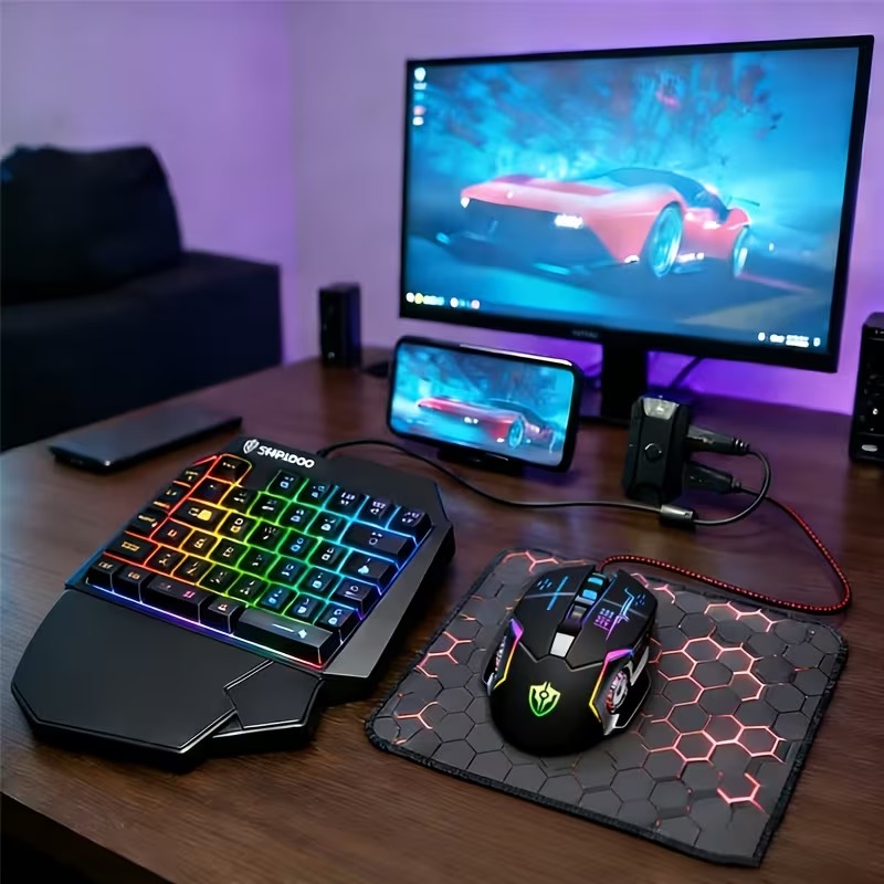 5-in-1 Smart Mobile Gaming Combo for Android & iOS