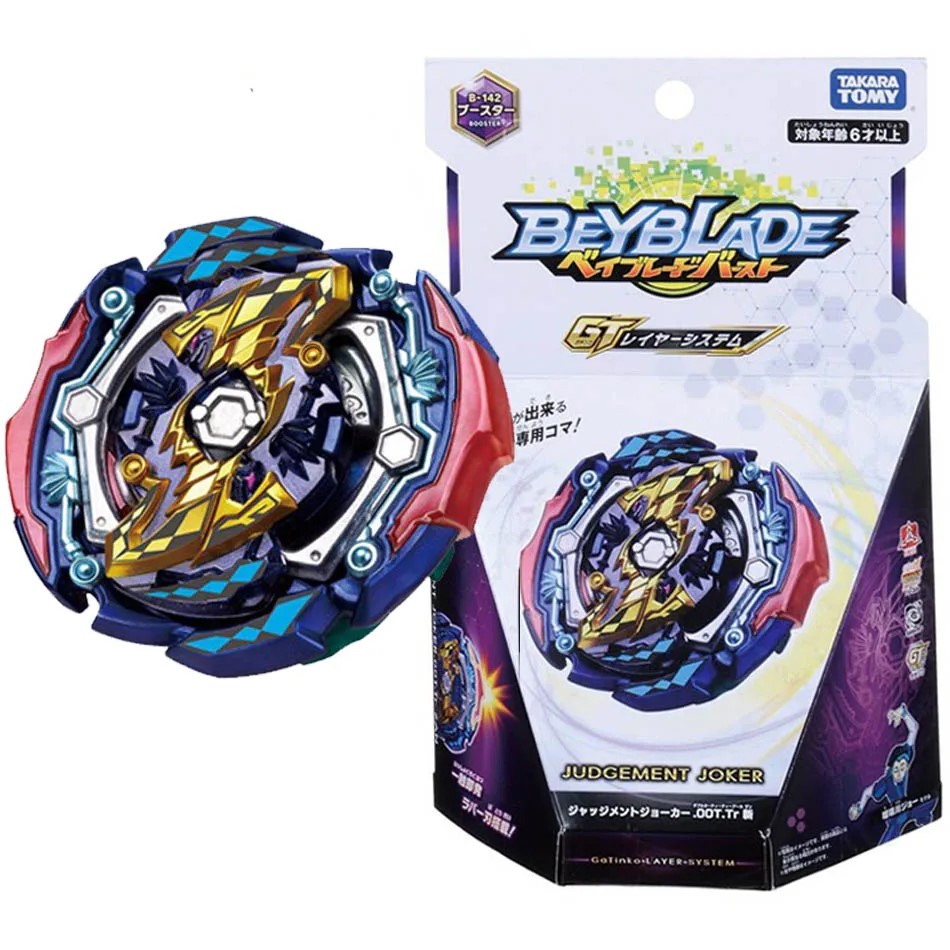 Takara Tomy Metal Beyblade Burst GT Judgement Joker High-Speed Precision Performance Set with Launcher