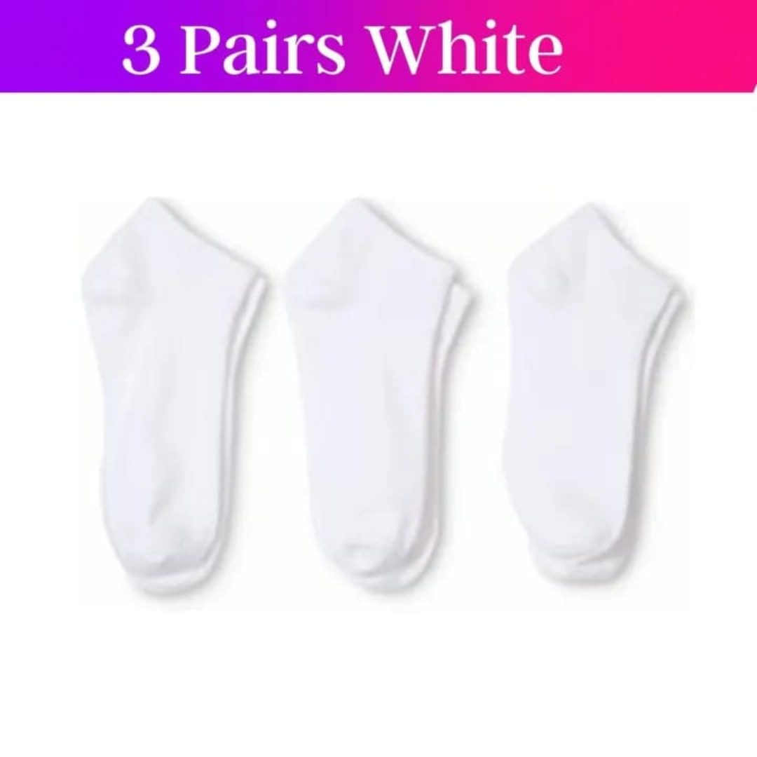 Twin Shop Pack of 3 pairs| Ankle socks for men women| multi-colors| Low cut socks| Short socks