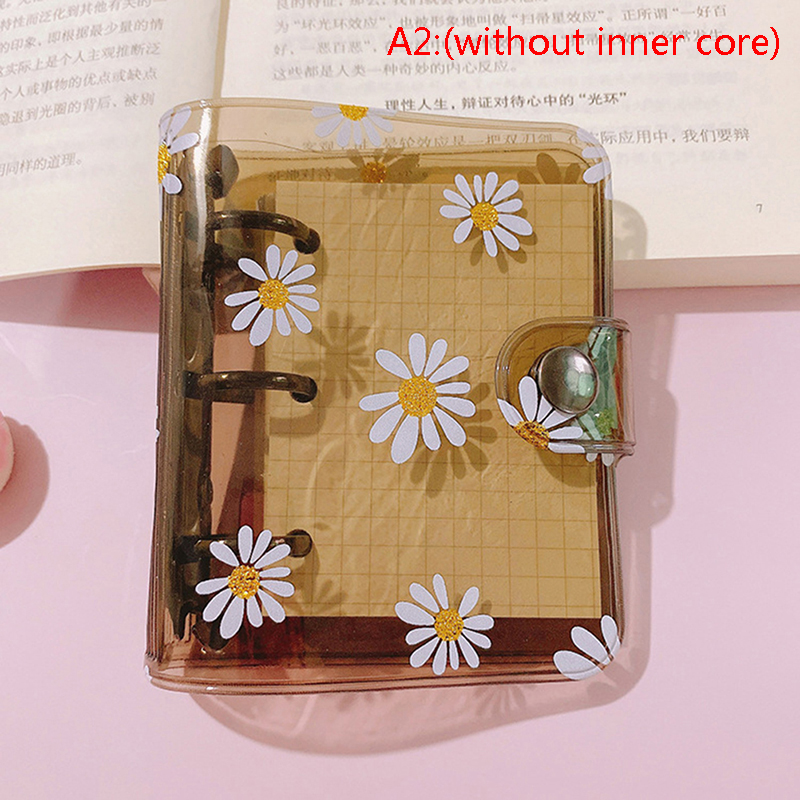Mini 3 Hole Daisy Binder Note Planner Organizer Notebook Journal Diary