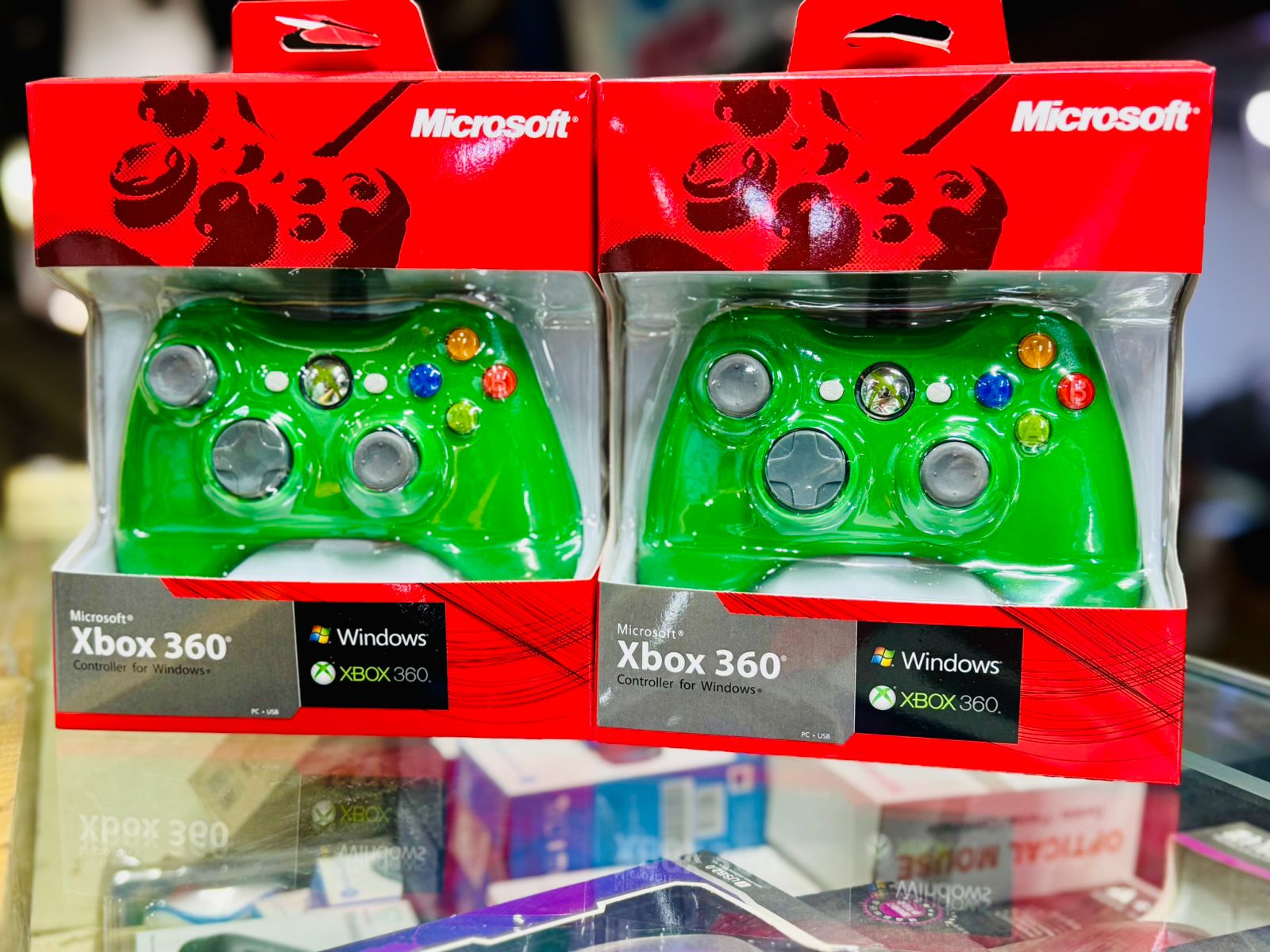 Xbox 360 Controller for Windows & Xbox 360 Console Wired USB Joystick Support PC Laptop