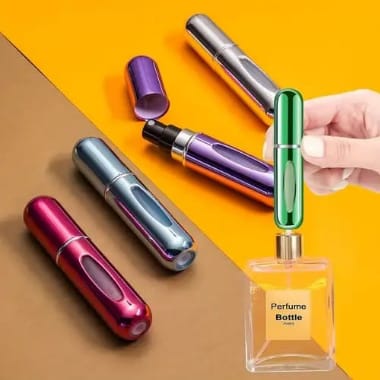 5ml Perfume Refill - Perfume Refill Bottle - Perfume Atomizer Spray Bottle - Portable Mini Perfume Bottle - Portable Perfume Spray Bottle - 5ml Tester Spray (Random Color) price in Pakistan