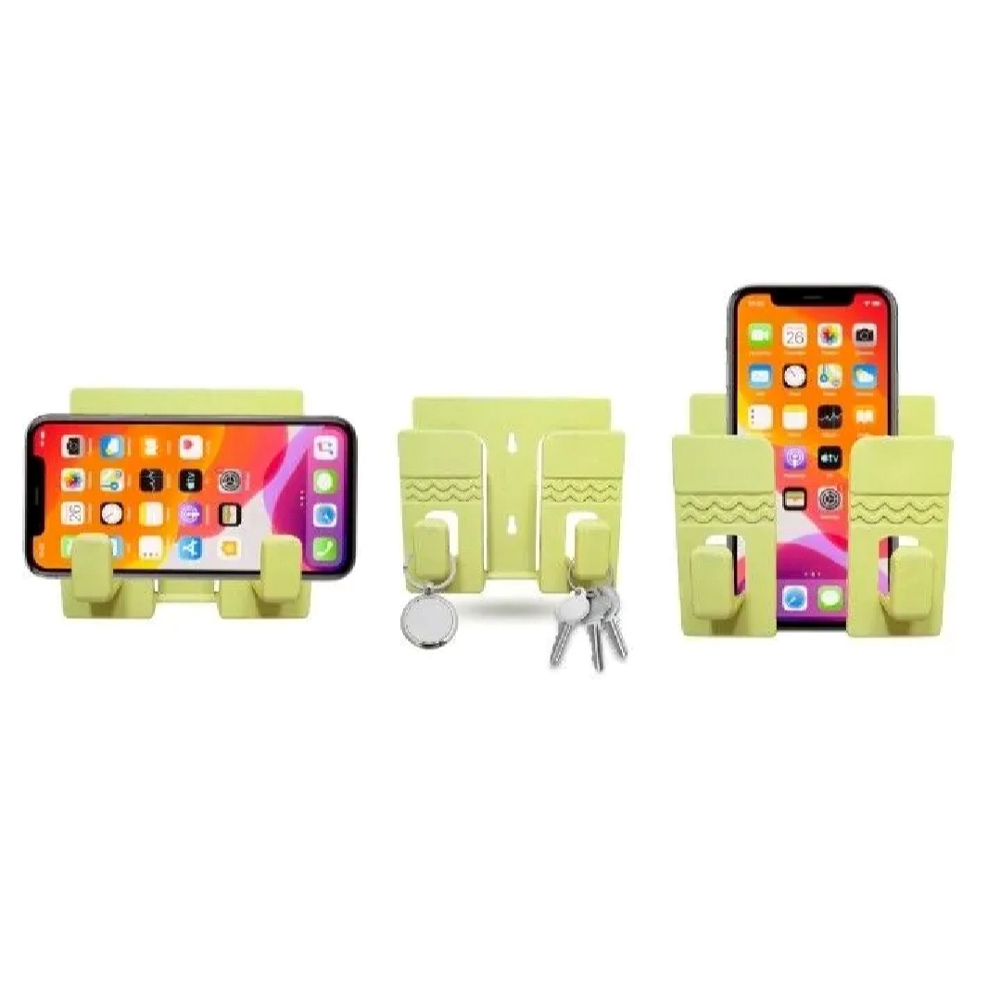 Pack of 3 Wall Mounted Mobile Phone Holder