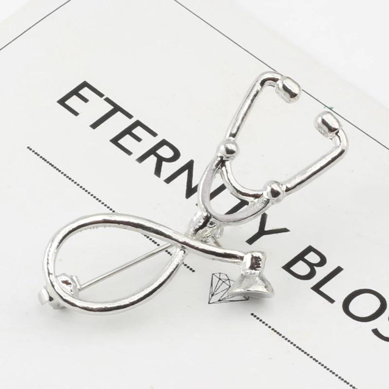 Stethoscope Lapel Pin Medical Brooch Pin For Medical Students Nurses