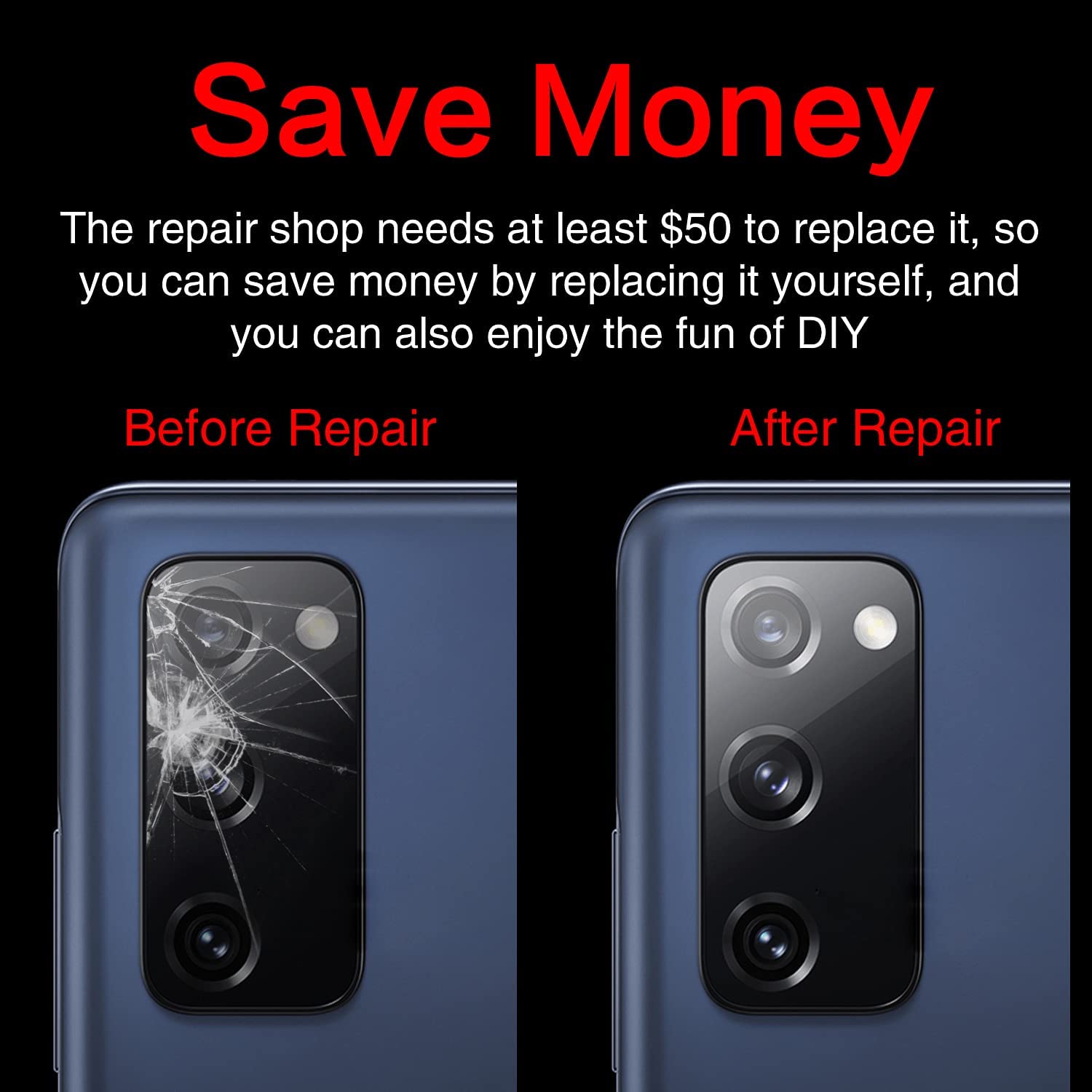 S20 Plus Samsung Camera Glass Breaking Samsung S20 Plus Back