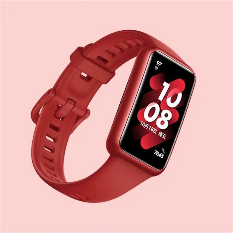 Replacement Silicone Strap for Huawei Band 7 Soft Wristband Smart Watch Band Accessories (Watch Isn't Included)