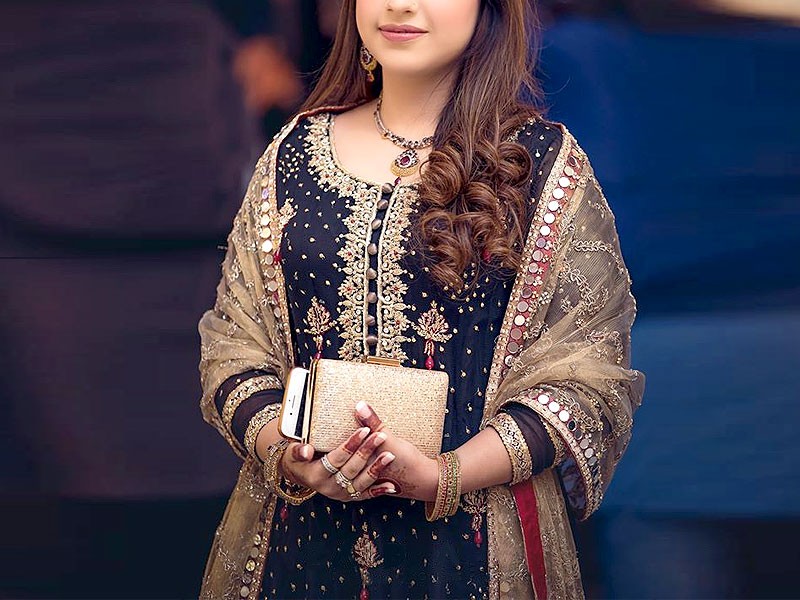 navy blue wedding dress pakistani Zaaviay | Pakistani Bridal Dresses