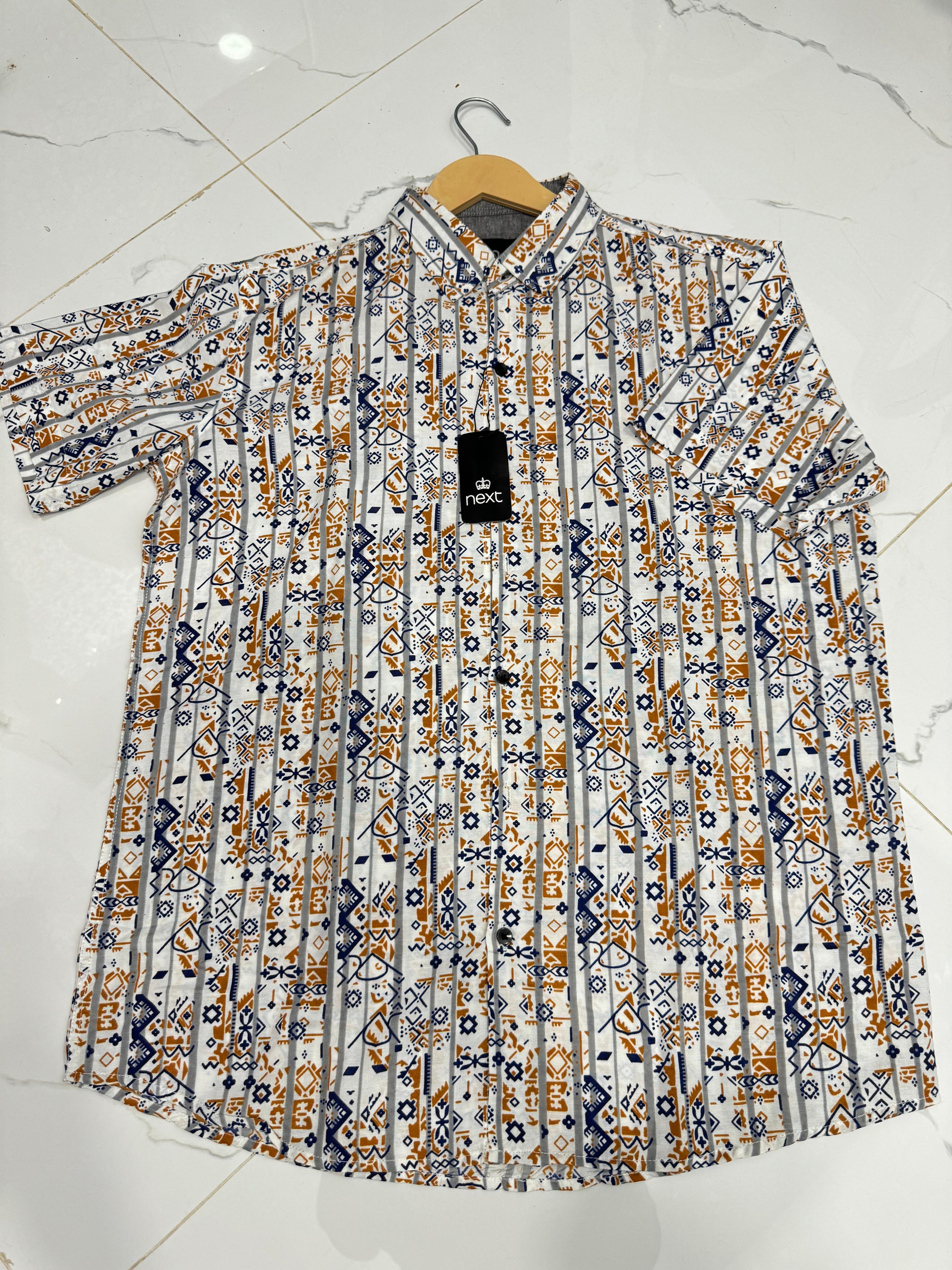 Printed cotton shirts for Boys and Mens