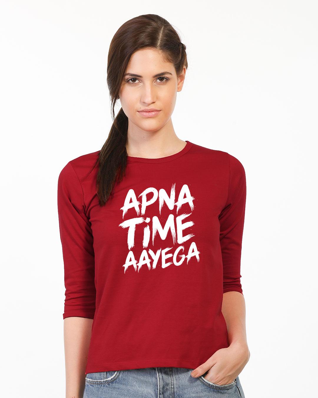 apna time aayega hoodie for girls