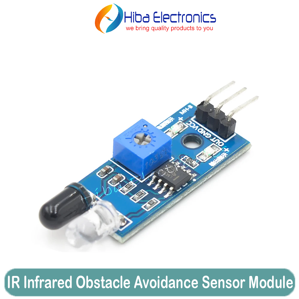 2PCS FC-51 3-Pin IR Infrared Obstacle Avoidance Sensor Module for Arduino