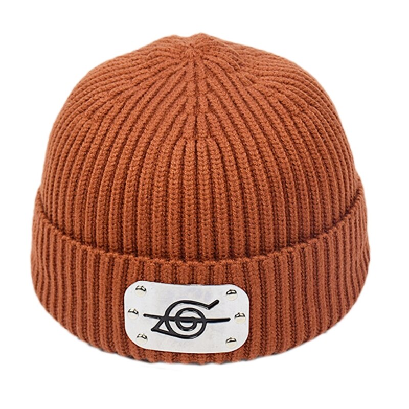 Japanese Unisex Ribbed Knit Warm Beanie 
