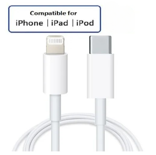 20W PD Type-C to 8PIN Connector Fast Braided Charging Cable Compatible with all Type C to Lightening Mobiles