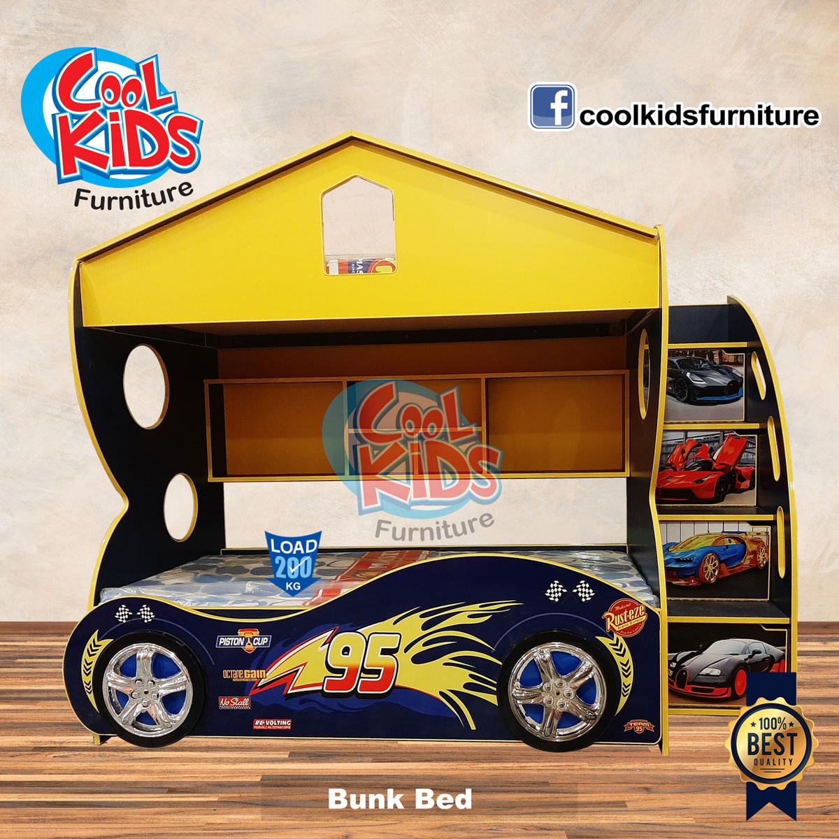 Lightning mcqueen hotsell bunk bed