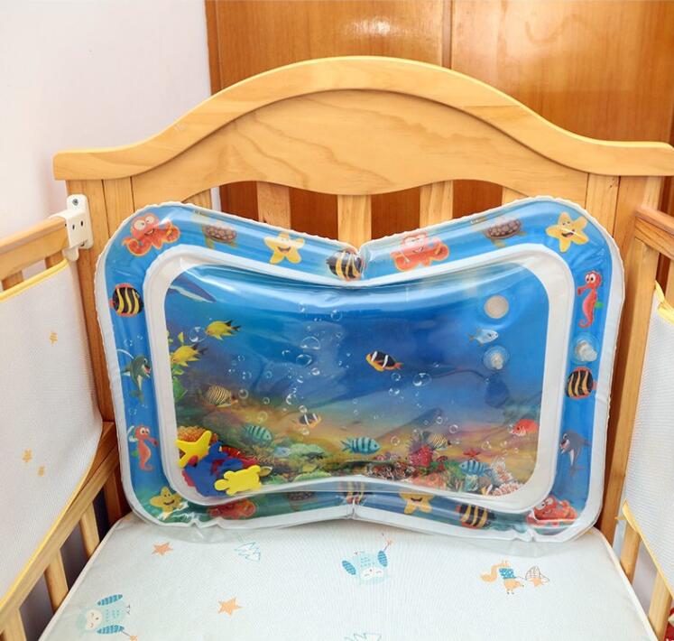Baby Toddler Activity Water Play Gym Leakproof Cushion Inflatable Tummy Time Fitness Rack Mat Assorted color