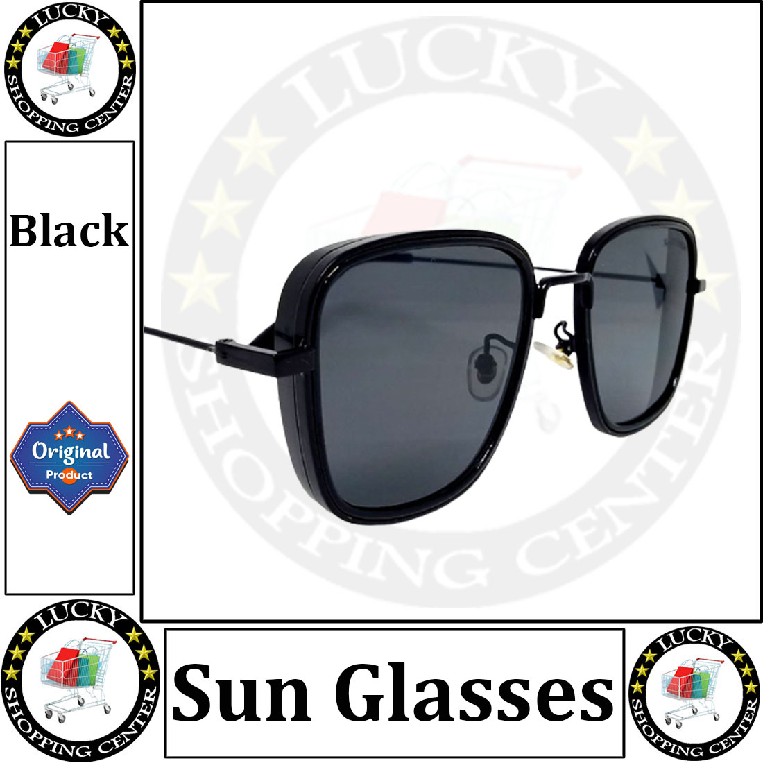 Fashion Sun Glasses for Men With Kabir Singh Shaped Eye Wear for Daily Use