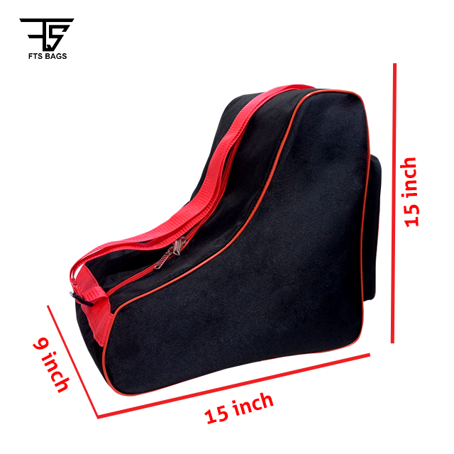 New Professional Roller Skating Bag Handbag Universal Roller Skates with side pocket, Breathable Ice Skate Bags with Adjustable Shoulder Strap, Oxford Cloth Skating Shoes Storage Bag