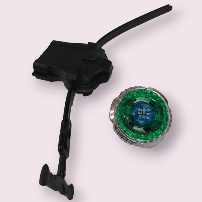Beyblade Masters combat Rapidity Fight Toy for boys with 6D Launcher Grip Set Collection - Green