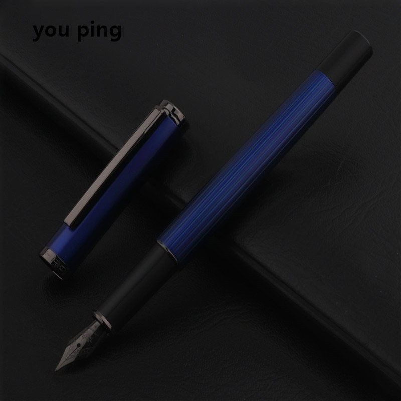 Luxury Quality Jinhao 88 Metal Blue Colour Fountain Pen Financial