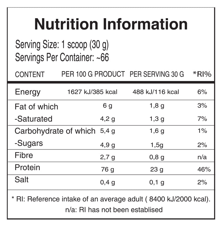 Shadowhey 100% Whey Protein concentrate - 2 Kg - Cookies & Cream