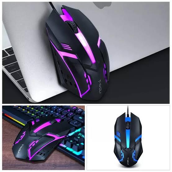 RGB Gaming Mouse 6 Button USB Wired Mouse | 4 Level DPI 800-3200 | Ergonomic Gaming Mouse | Free Mouse Pad