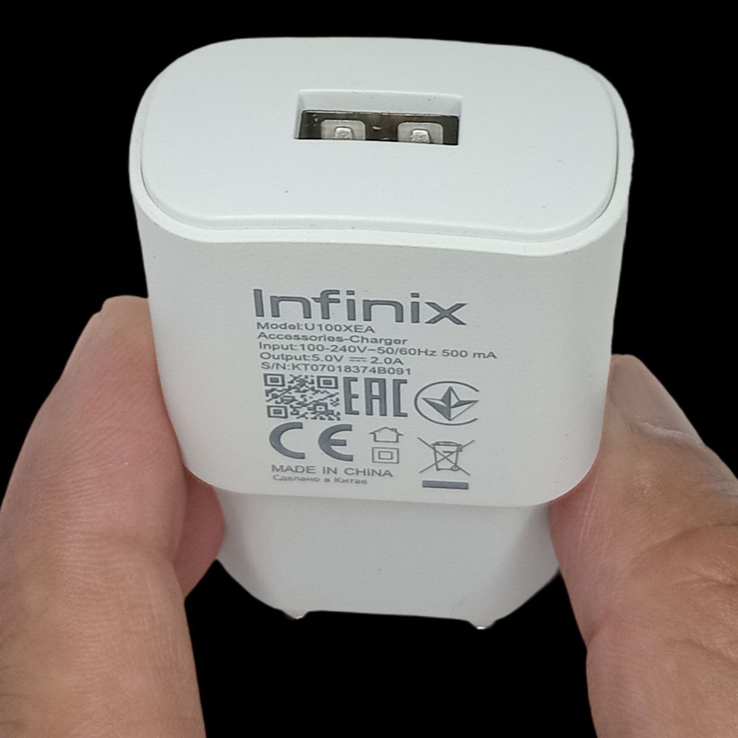 Infinix Fast Charger 10W / 18W – With Type C & Micro USB Cable – Android Fast Charging Adapter | Type A to C Cable | Infinix Wall Charger + Data Cable | Adopter with Data Cable | 11.11 Sale | 12.12 Sale