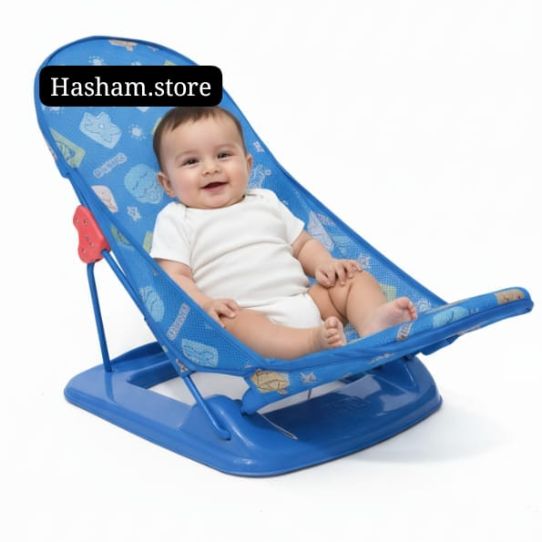 Baby Bather / Baby Bath Seat / Infant Bath Chair / Soft & Foldable Baby Bather for Easy Bath Time / Baby bath chair / Bathing seat / Bath Seat for New Born