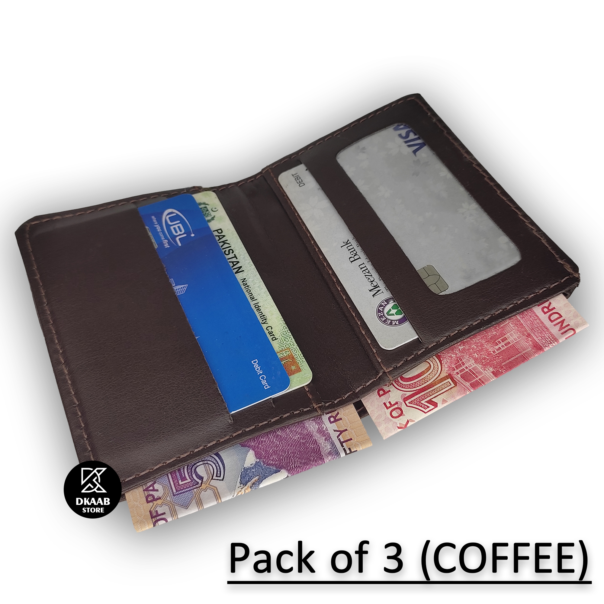 Slim Card Holder Wallet for Men and Boys Without Button
