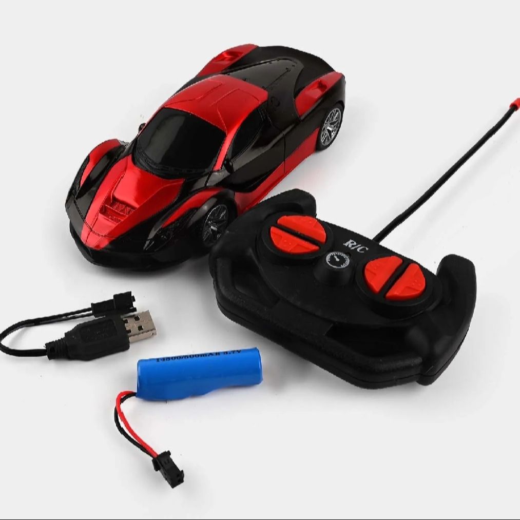 Rechargeable / Cell Operated High-Speed RC Car for Kids – Fast Remote Control Racing Car with LED Lights  USB Chargeable Toy Vehicle for Boys & Girls  Durable, Indoor & Outdoor Fun – Ideal Gift for Children