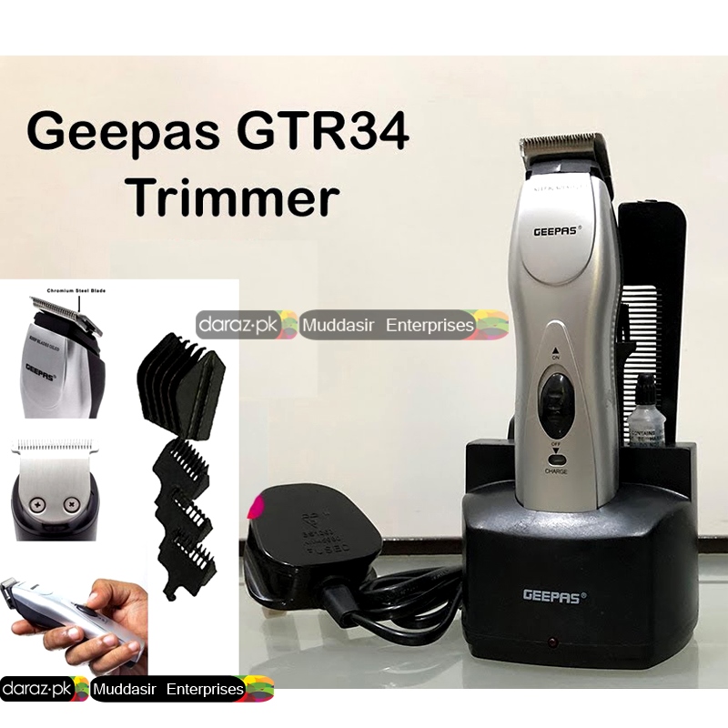 geepas trimmer gtr34