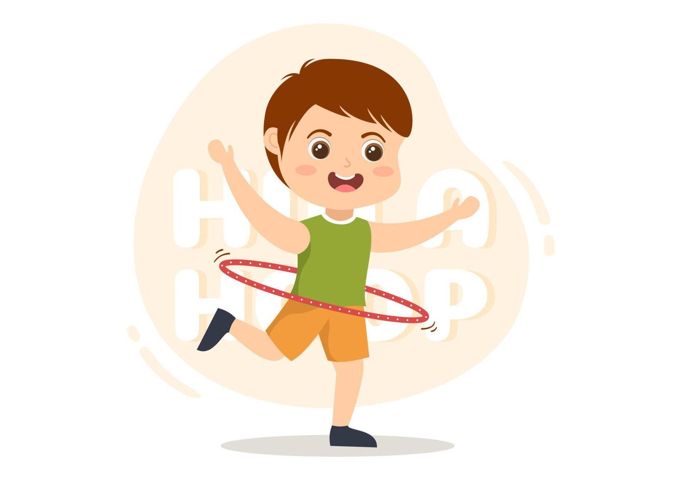Hula Hoop for Kids, Detachable Adjustable Size Kids Hula Hoop, Suitable for Girls, Boys and Pet Training